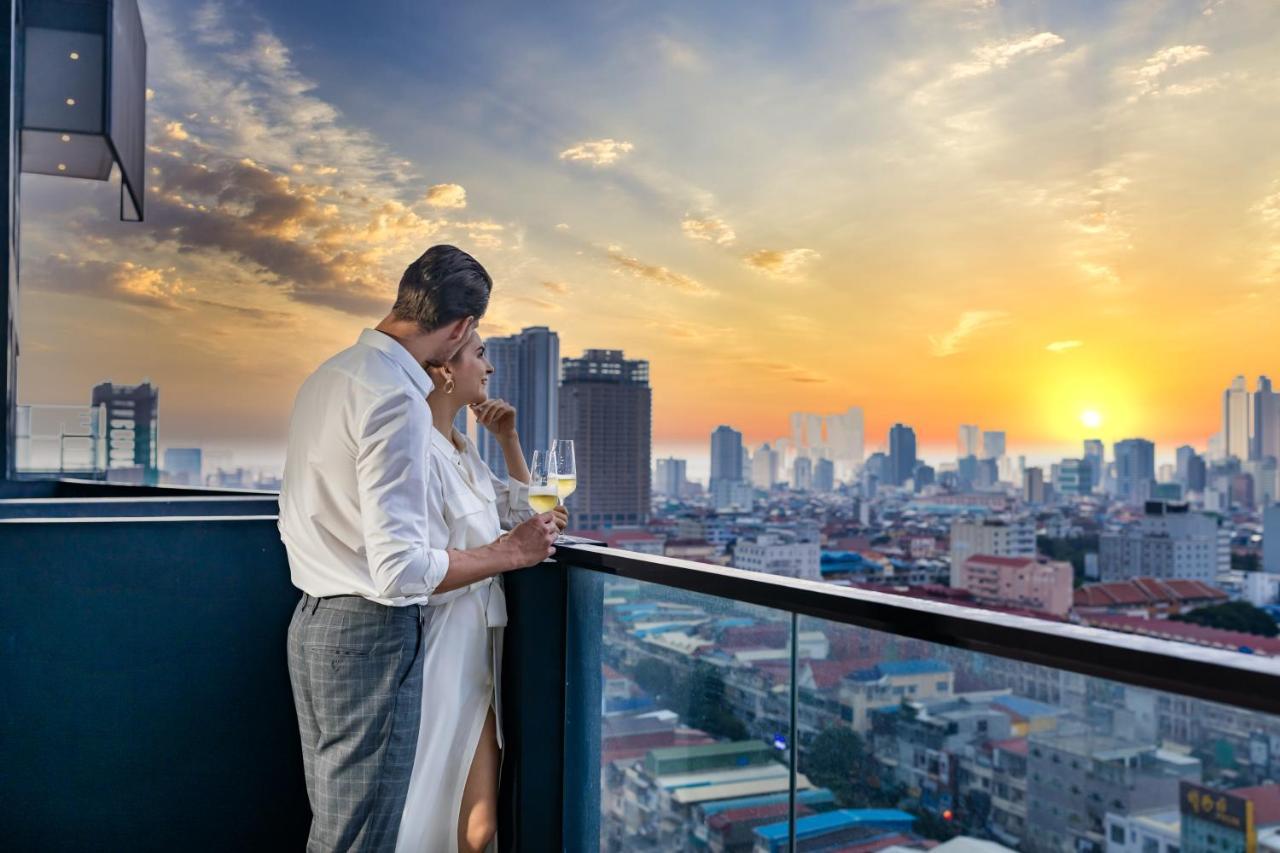 Luxcity Hotel & Apartment Phnom Pen Exterior foto