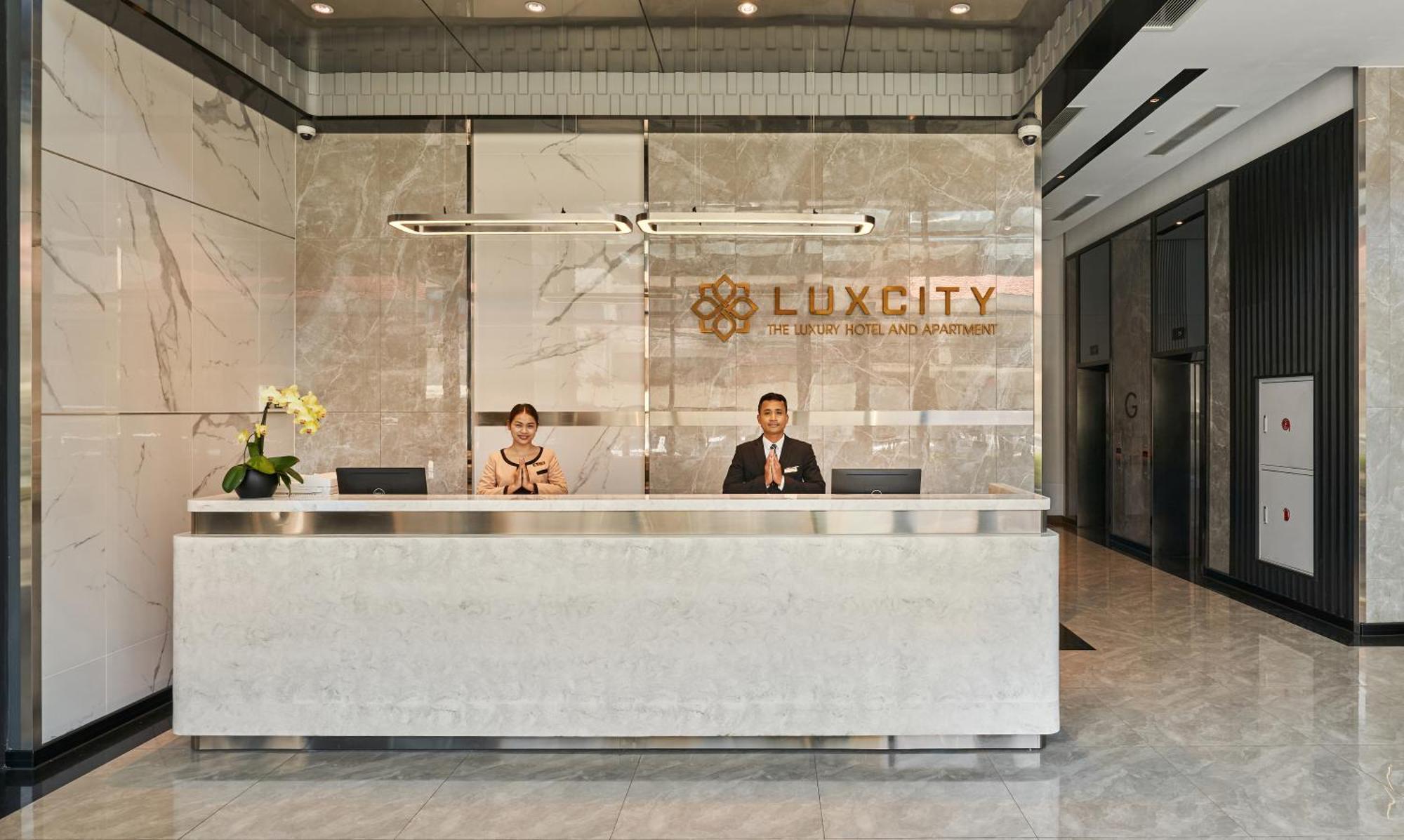 Luxcity Hotel & Apartment Phnom Pen Exterior foto