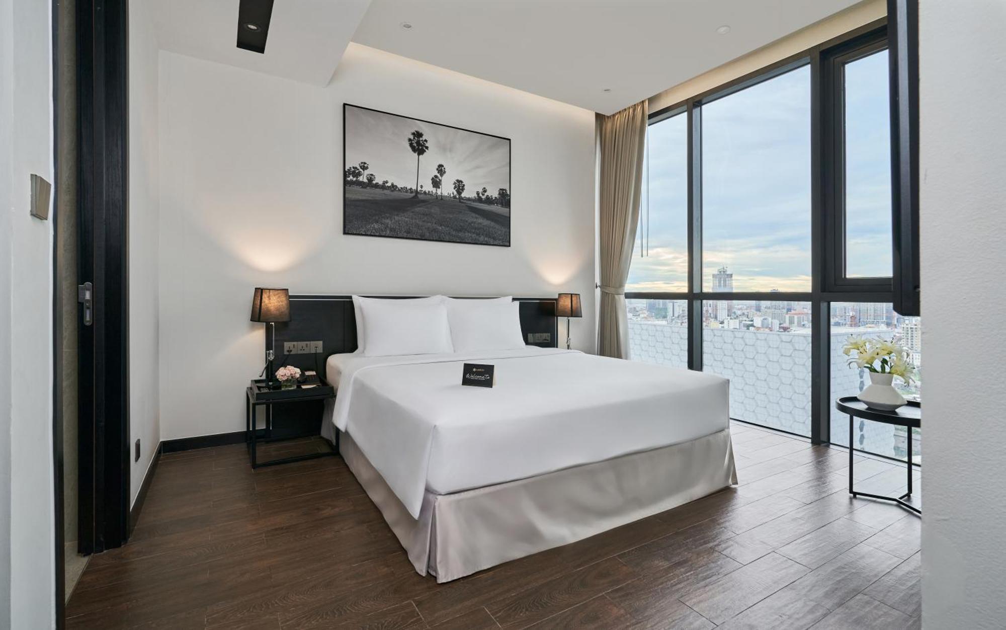 Luxcity Hotel & Apartment Phnom Pen Exterior foto