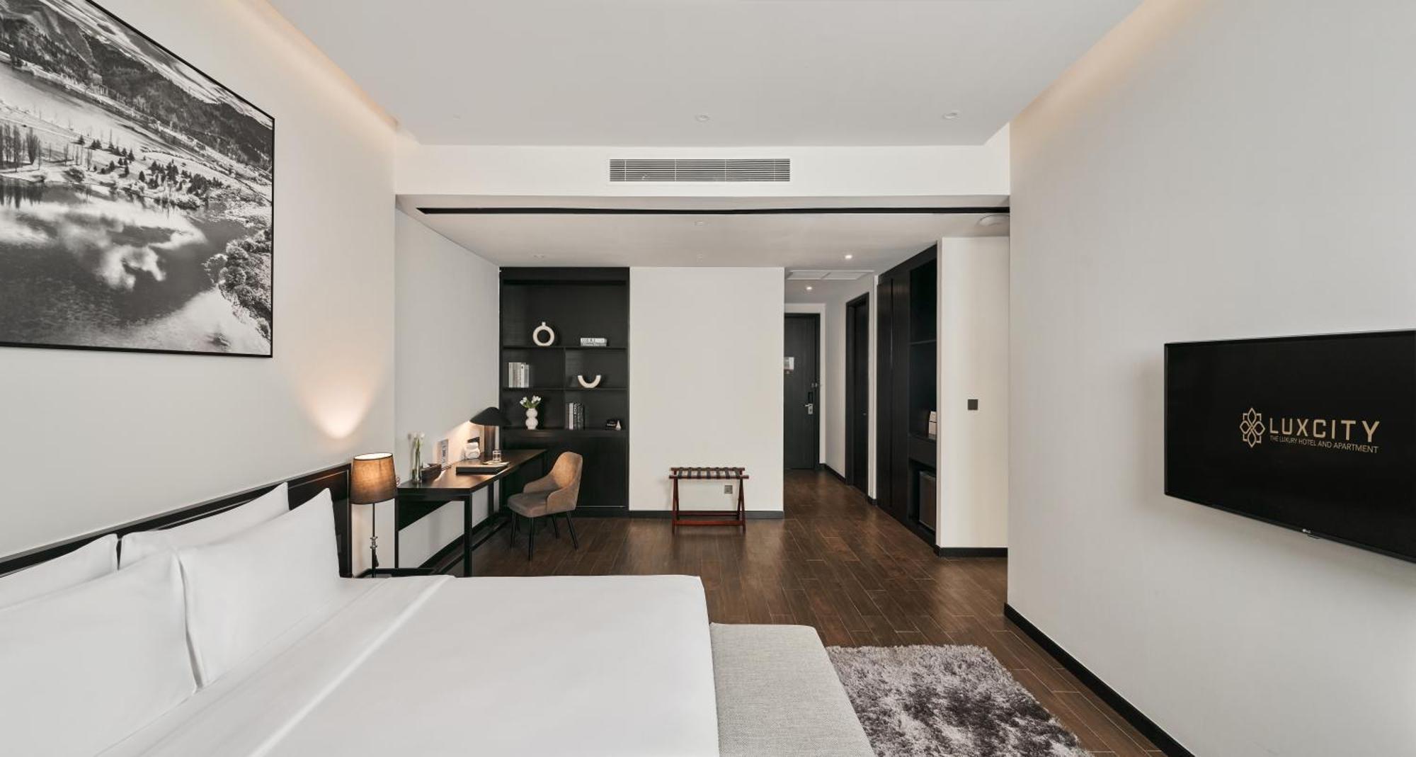 Luxcity Hotel & Apartment Phnom Pen Exterior foto