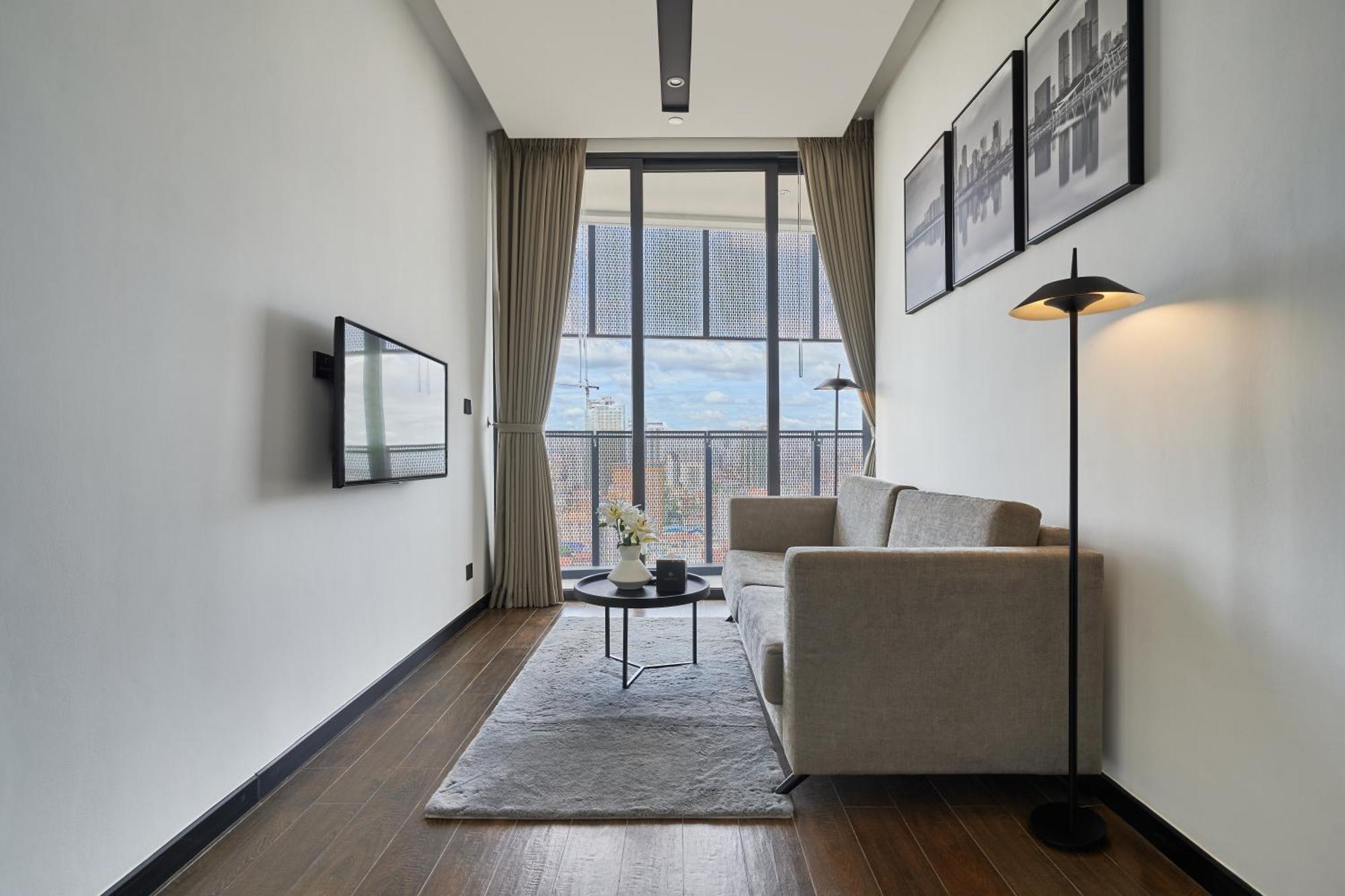 Luxcity Hotel & Apartment Phnom Pen Exterior foto