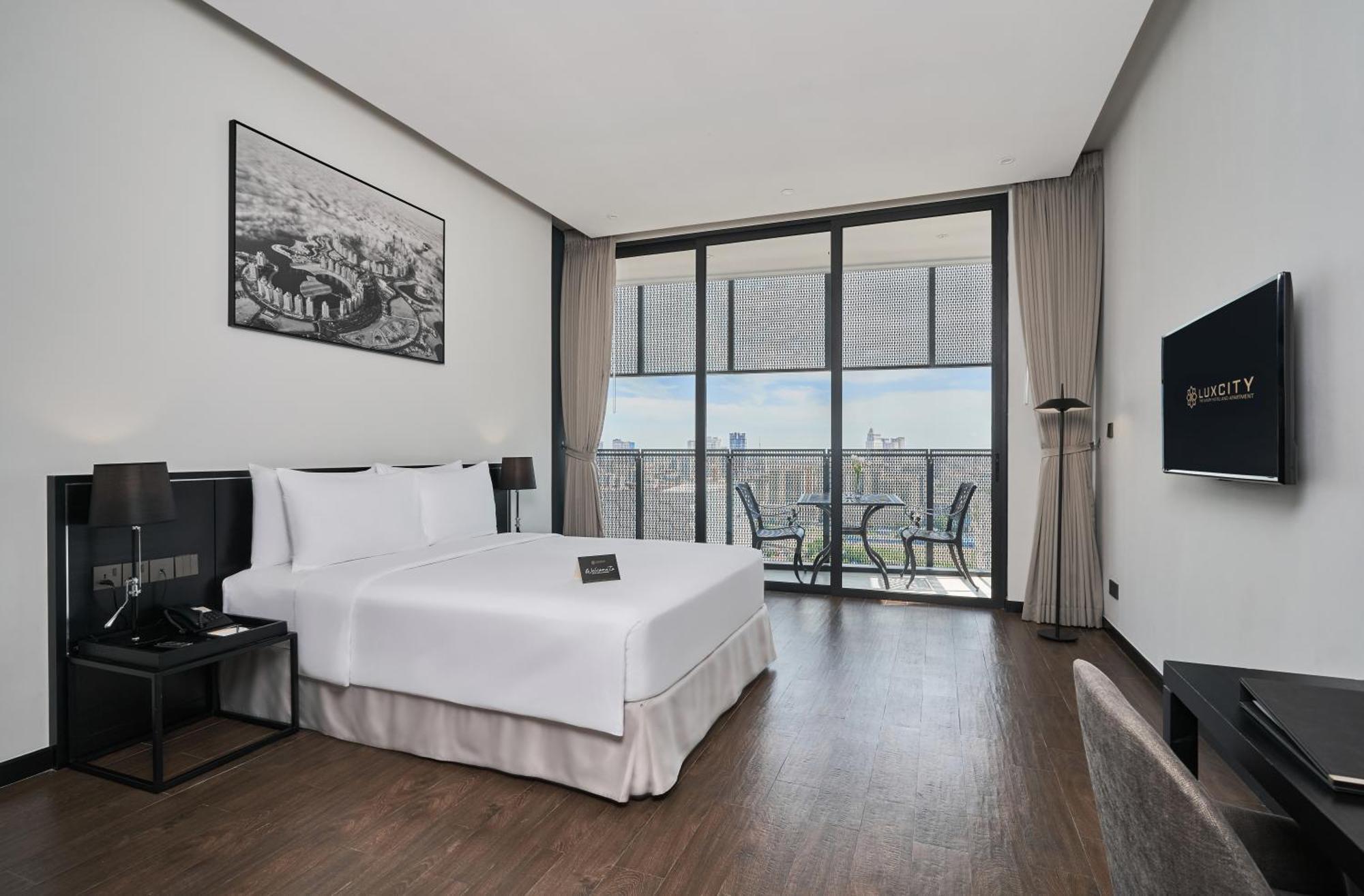 Luxcity Hotel & Apartment Phnom Pen Exterior foto
