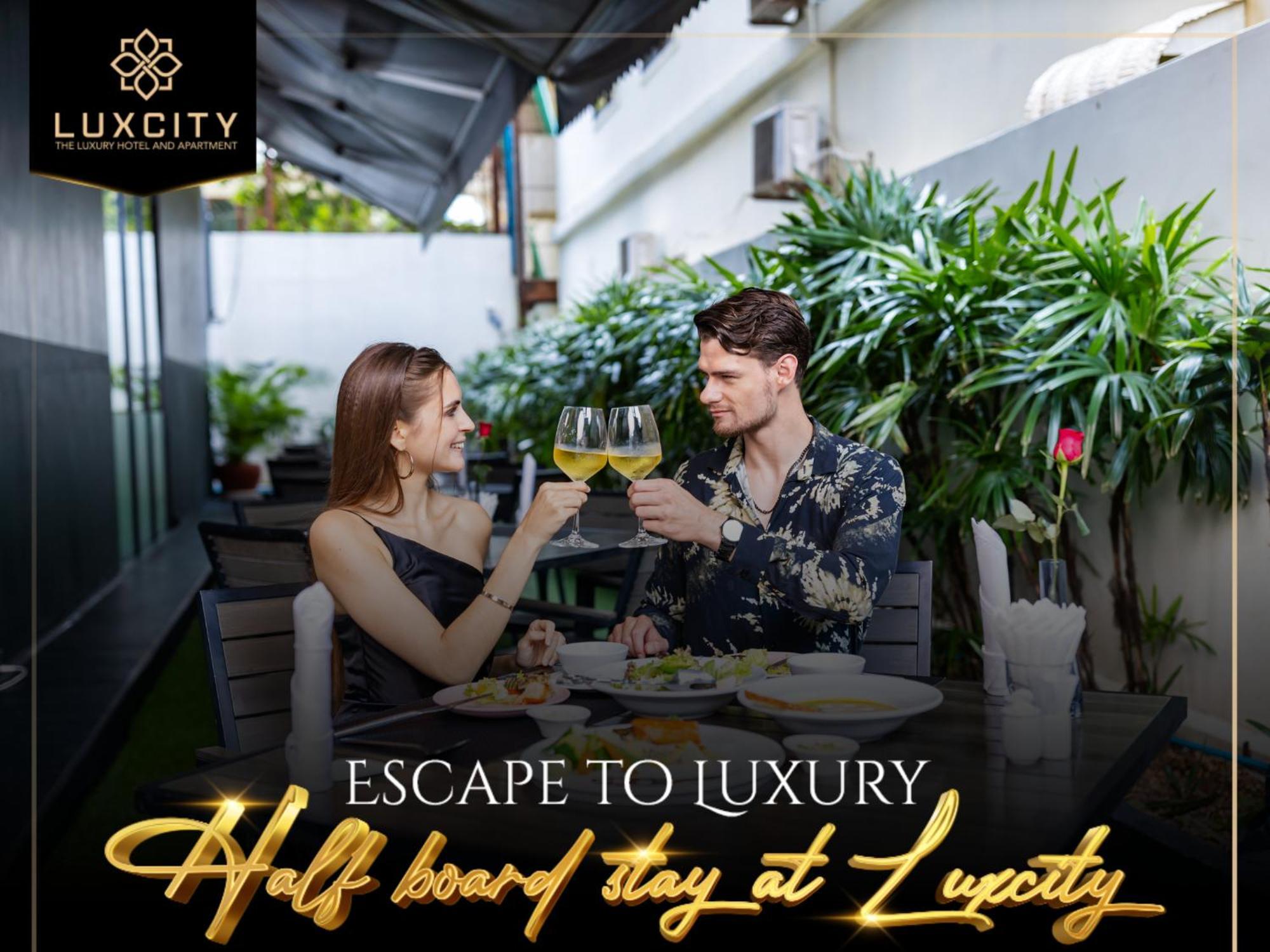Luxcity Hotel & Apartment Phnom Pen Exterior foto